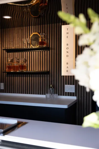 the bond bar from the window