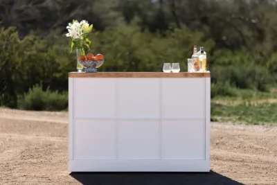 thatcher white mobile bar