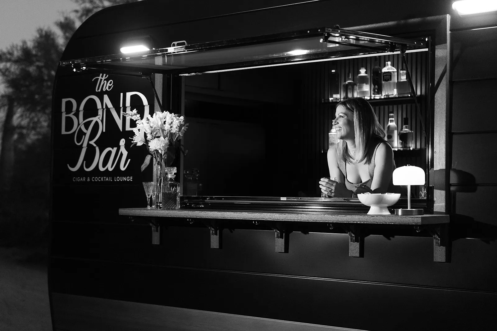 melanie moore owner of the bond bar in the bond bar