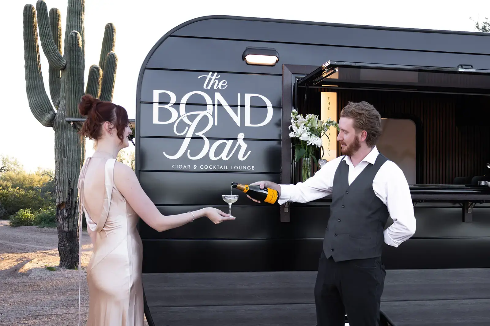mobile bar for weddings scottsdale
